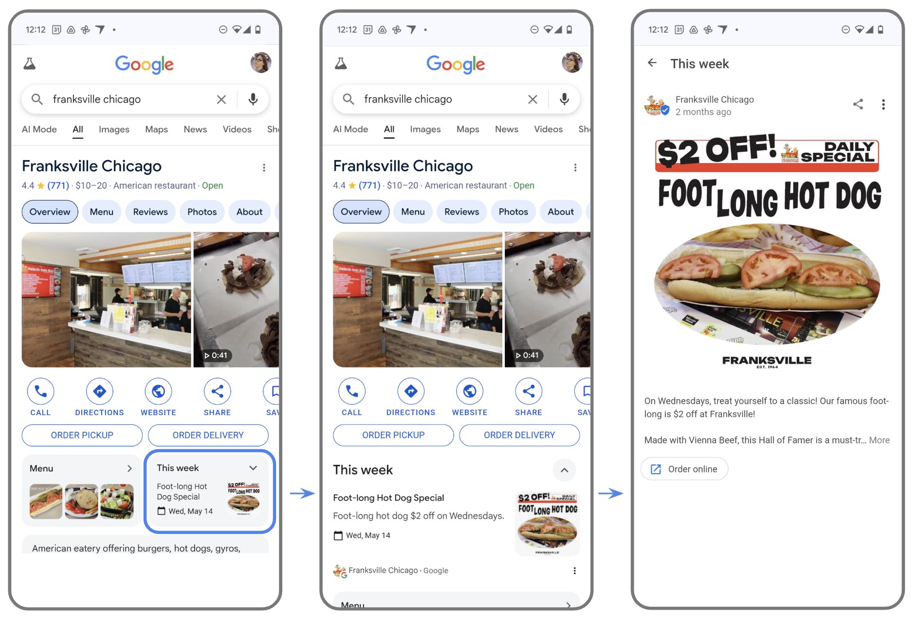 Google Business Profiles launches 'What's Happening'